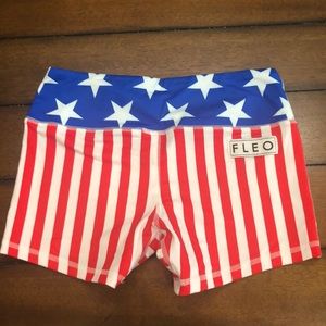 Fleo Power High Rise America shorts